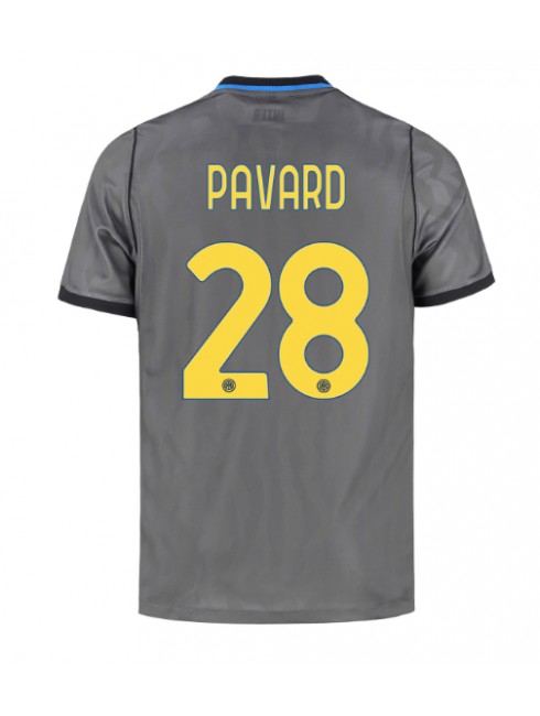 Moški Nogometna dresi replika Inter Milan Benjamin Pavard #28 Tretji 2026-27 Kratek rokav Moški Nogometna dresi replika Inter Milan Benjamin Pavard #28 Tretji 2026-27 Kratek rokav